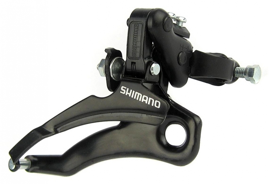 Shimano Переключатель передний FD-TZ31 Tourney, для 6/7 скоростей, нижняя тяга, хомут 31.8мм (0), Black
Shimano Переключатель передний FD-TZ31 Tourney, для 6/7 скоростей, нижняя тяга, хомут 31.8мм (0), Black