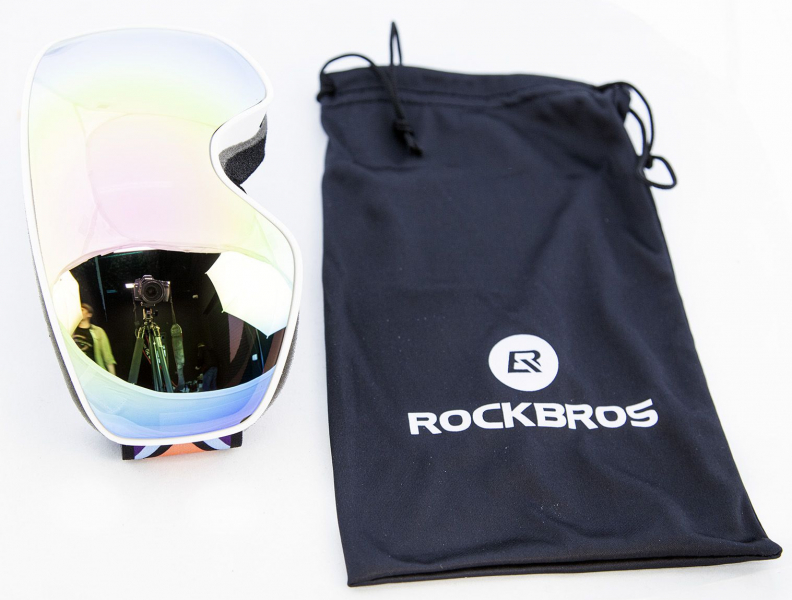 Горнолыжная маска RockBros Маска горнолыжная RB_14110005004, White - купить в Москве