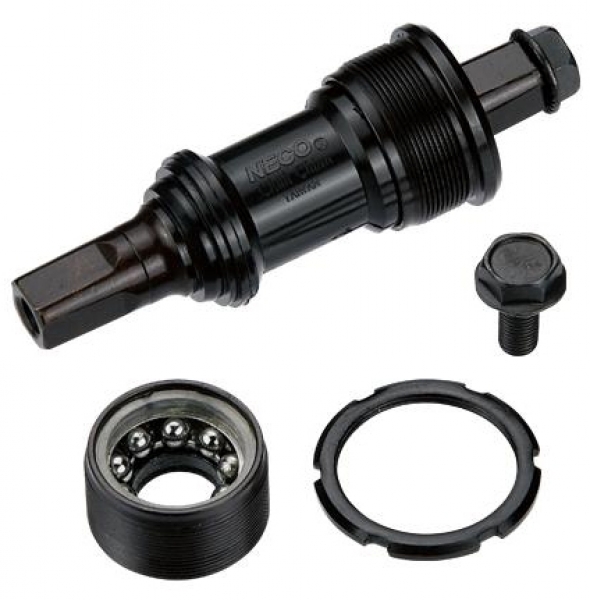

Neco B906 под квадрат, BSA 1.37" х 24T, R/L. 68/116мм. Ось 10В21 (0), Black