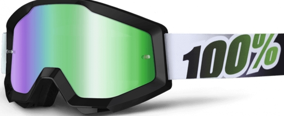 

100% Strata Black Lime / Mirror Green Lens (0)