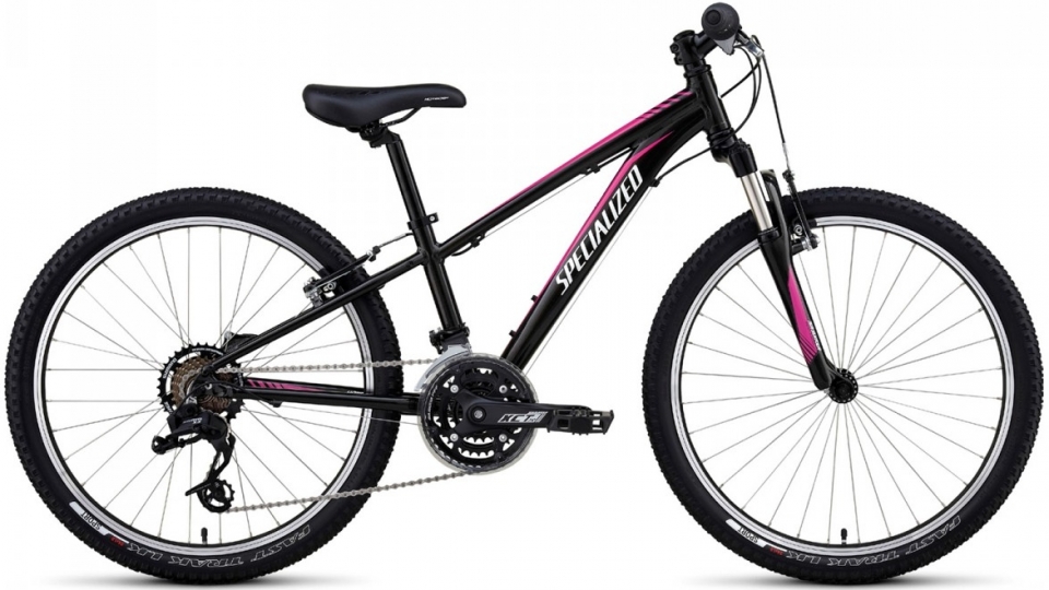 Specialized hotrock 24 black hot sale pink