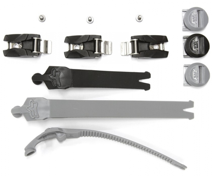    Fox Comp-X Strap/Pass/Buckle Kit grey 