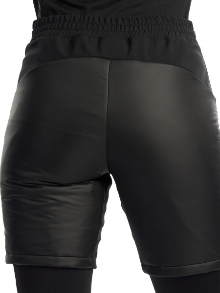 Термобельё Fischer женские тёплые лыжные шорты Idre Insulation W Black - купить в Москве