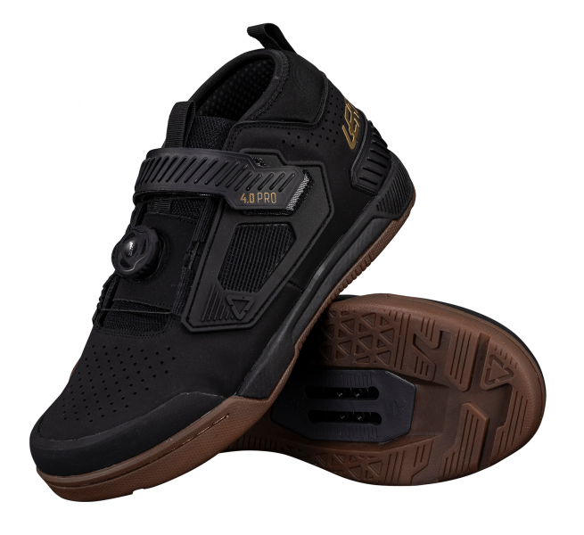 Велотуфли Leatt 4.0 ProClip Shoe, Black - купить в Москве