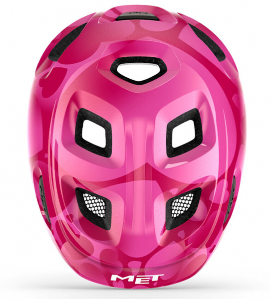 Велошлем Met Hooray Pink Hearts - купить в Москве