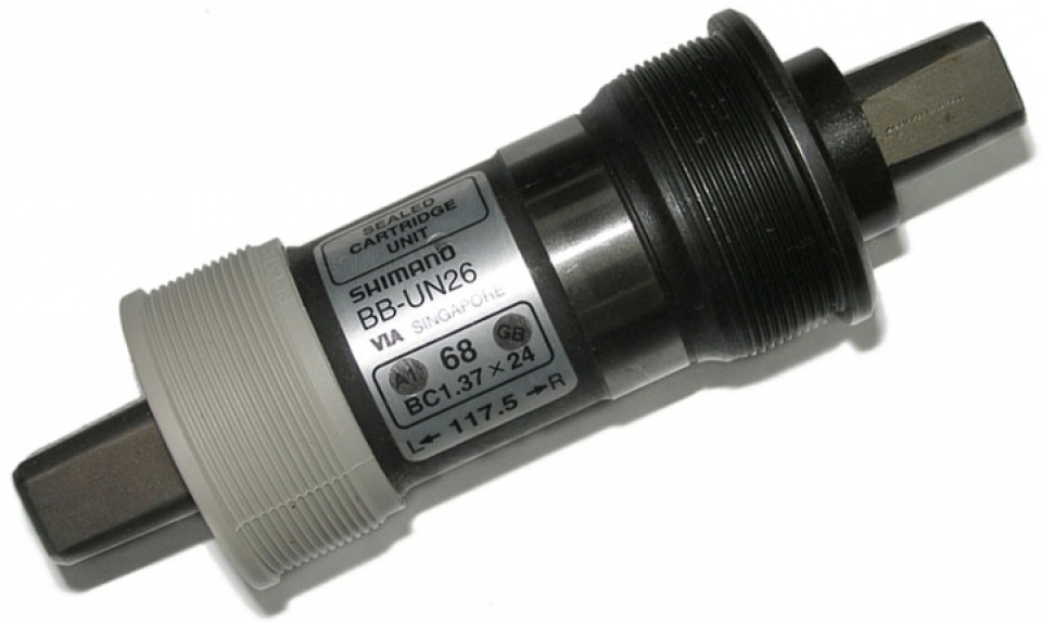 

Shimano BB-UN26 122,5мм (0), Black