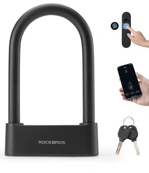 RockBros Smart U Lock Bluetooth 3.0 Black 70630 6536