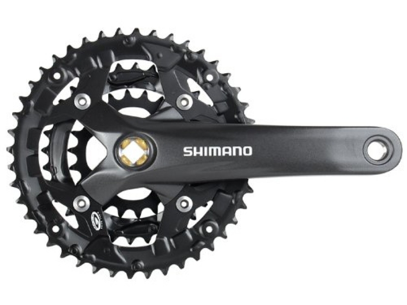 

Shimano FC-M361 ACERA, 175 мм, 48/38/28Т (2016), Black