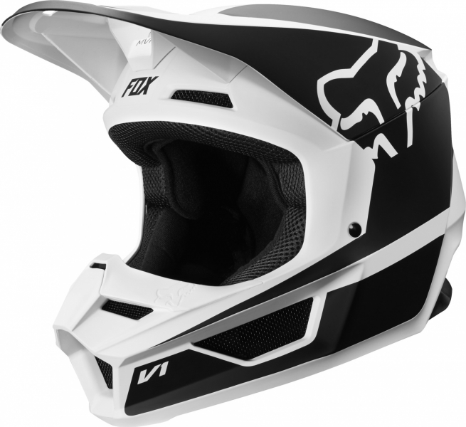 

Fox V1 Przm Youth Helmet (2019), Black/white