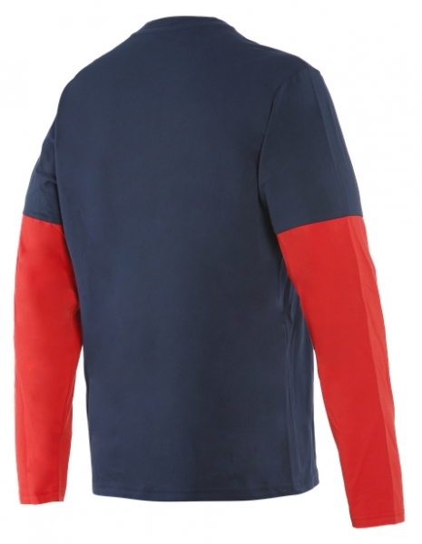 Мотоджерси Dainese Paddock LS Black-Iris/Red - купить в Москве