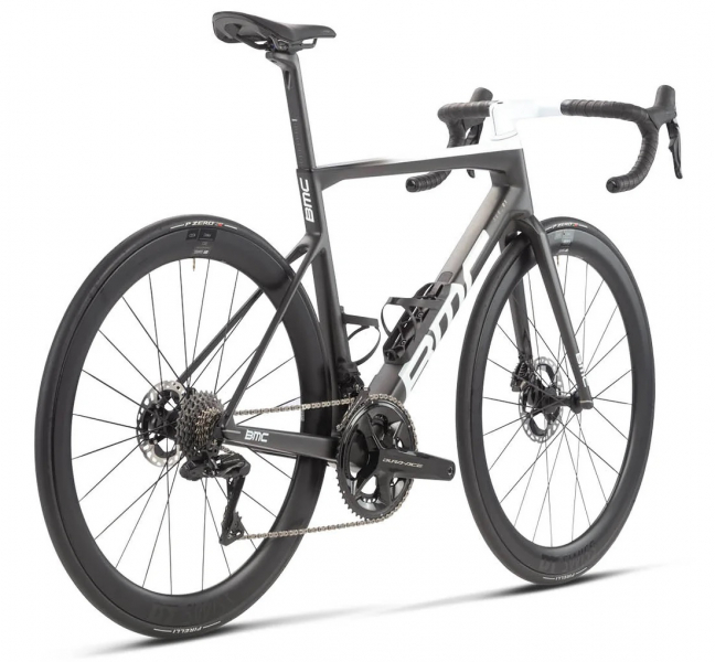 Велосипед BMC Teammachine SLR 01 LE New Force AXS Carbon White Miche SWR Evo 40 2024 - купить в Москве