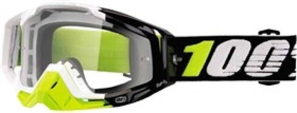 

100% Racecraft Emara Clear Lens (2016), Black/yellow