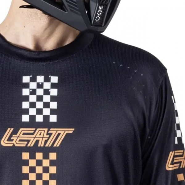 Велоджерси Leatt MTB Enduro 4.0 Jersey, Black  - купить в Москве