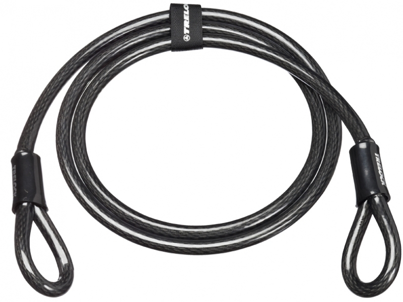 

Trelock Трос без замка 10 мм длина: 1200 мм (0), Black