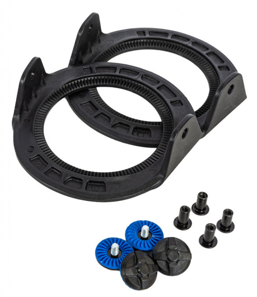 Запчасти для сноубордических креплений NOW Платформа для крепления Carbon Post left/right 1шт. Black - купить в Москве