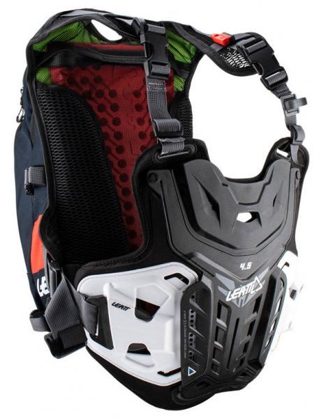 Мотоэкипировка Leatt Рюкзак-гидропак защита панцирь Moto 4.5 Hydra Chest Protector Black/Red - купить в Москве