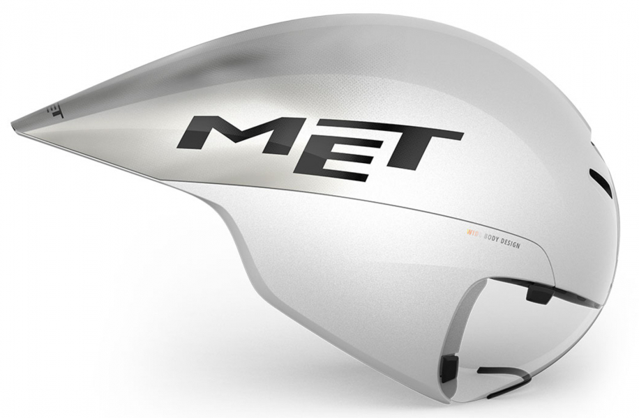 Велошлем Met Drone Wide Body II White Metallic - купить в Москве