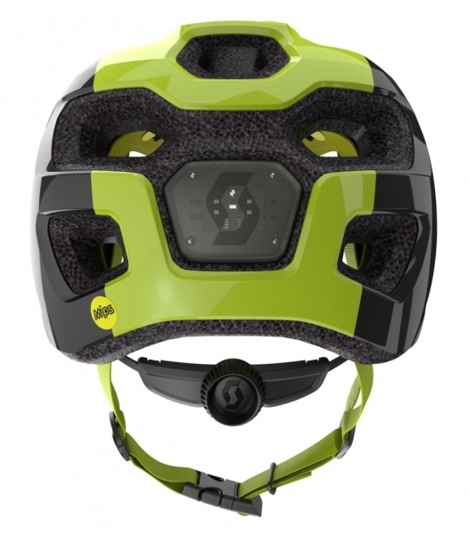 Велошлем Scott Spunto Junior black/radium yellow RC - купить в Москве