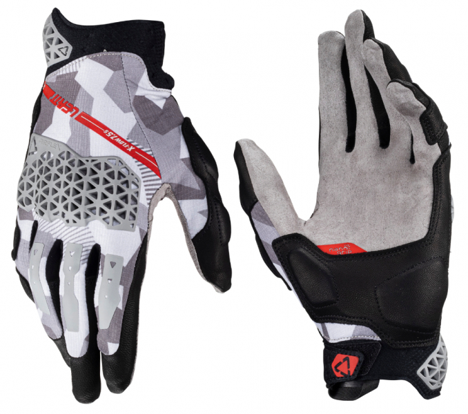 Мотоперчатки Leatt ADV X-Flow 7.5 Short Glove, Steel - купить в Москве