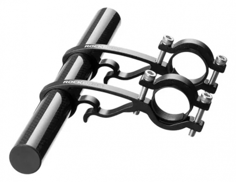 Руль и комплектующие RockBros Крепление на руль для аксессуаров Bike Carbon Handlebar Extender  - купить в Москве