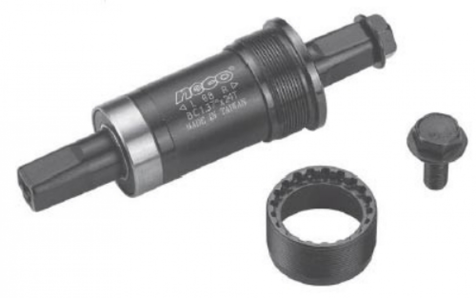 

Neco B911 под квадрат, BSA 1.37”x24T, R/L, 120/167,0мм (22,0|120|25,0) (0), Black
