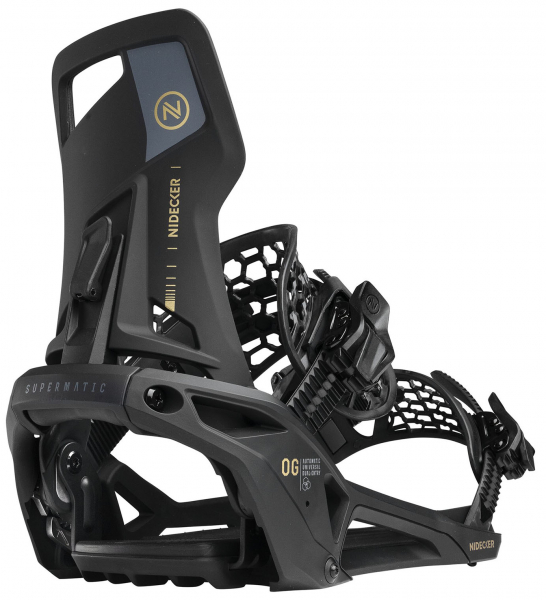 Крепление для сноуборда NIDECKER OG Supermatic Black  - купить в Москве