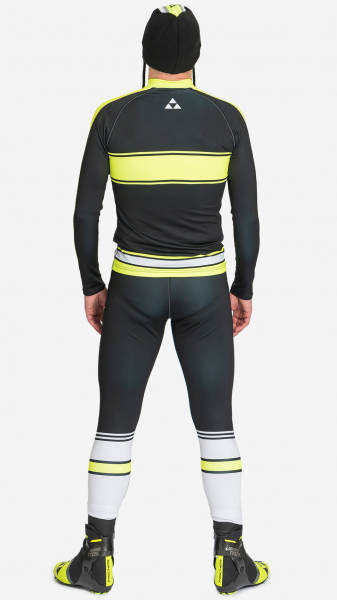 Горнолыжный комбинезон Fischer Retro Black/Lime - купить в Москве