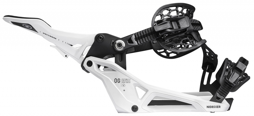 Крепление для сноуборда NIDECKER OG Supermatic White  - купить в Москве
