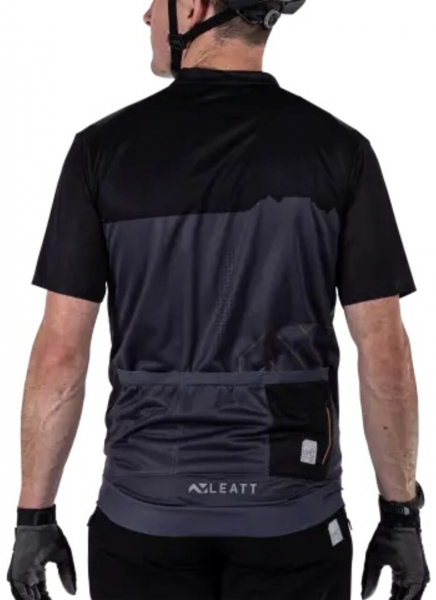 Велоджерси Leatt MTB Trail 3.0 Jersey, Black  - купить в Москве