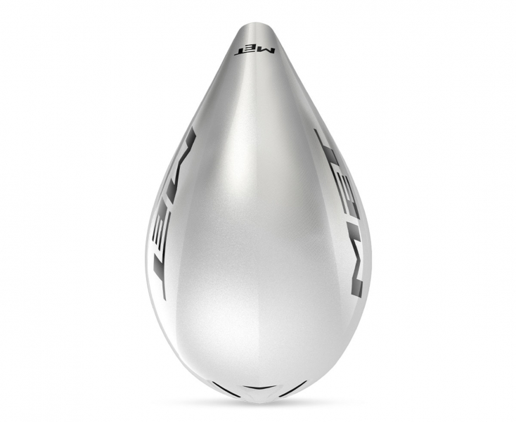 Велошлем Met Drone Wide Body II White Metallic - купить в Москве