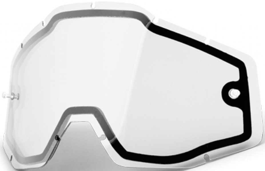 

100% Enduro Dual Lens (2016), Clear