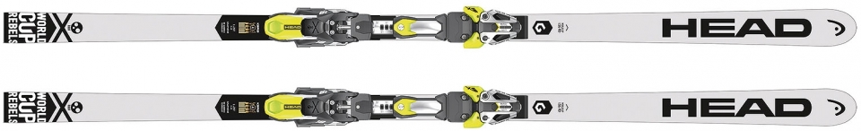 

Head Worldcup Rebels i.SG 175 JRP RDX Junior + FF EVO 18X RD (2018), White