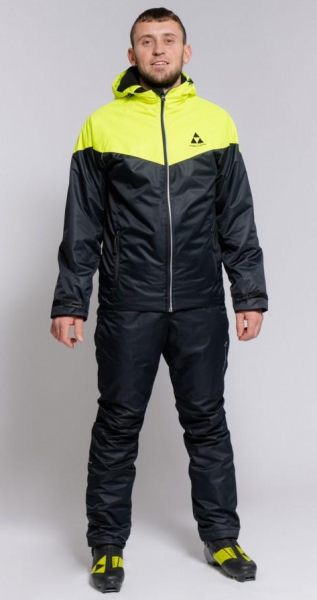 Штаны горнолыжные Fischer утеплённые GR8228-100 Black - купить в Москве