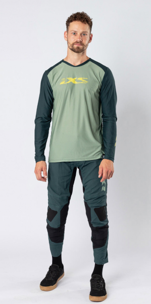 Велоштаны IXS Trigger 1.0, Duckgreen - купить в Москве