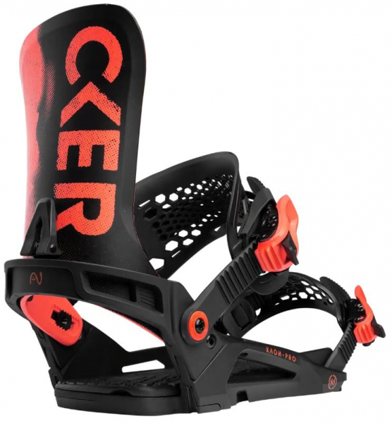 Крепление для сноуборда NIDECKER Kaon Pro Neon Black  - купить в Москве