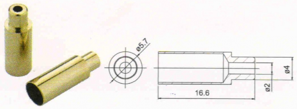 

Jagwire Наконечник оболочки тормозного троса 5мм (0)