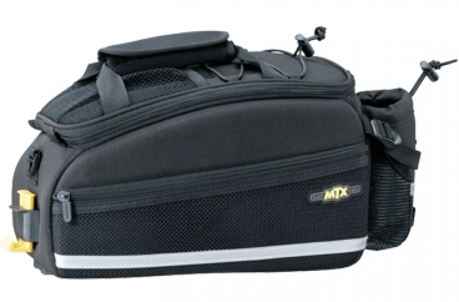 

Topeak MTX Trunk Bag EX w/Rigid Molded Panels, w/Water Bottle Holder (0)