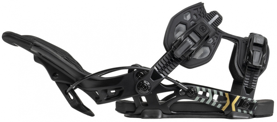 Крепление для сноуборда NIDECKER Flow NX2 Black  - купить в Москве