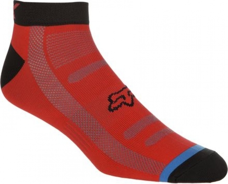 

Fox Race 2-inch Socks (2017), Red/black