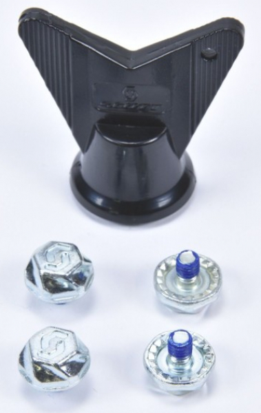 Комплектующие к велотуфлям Scott Комплект шипов для MTB обуви, silver - купить в Москве