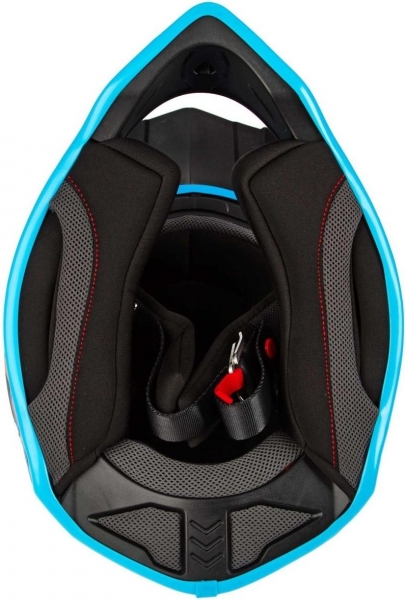 Мотошлемы Acerbis Impact Steel Junior Blue/Red - купить в Москве