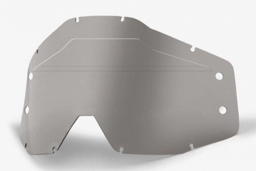 

100% Accuri Forecast Lens Sonic Bumps w/mud Visor (2018), Clear