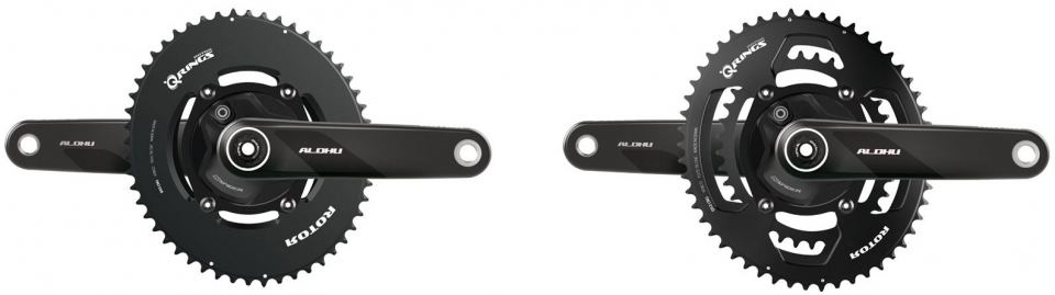 Система/шатуны Rotor Bike Шатуны Aldhu Carbon Crank Arms 175mm - купить в Москве