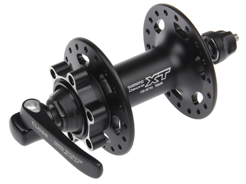 

Shimano Втулка передняя HB-M756 DEORE XT, 36Н (2016), Black
