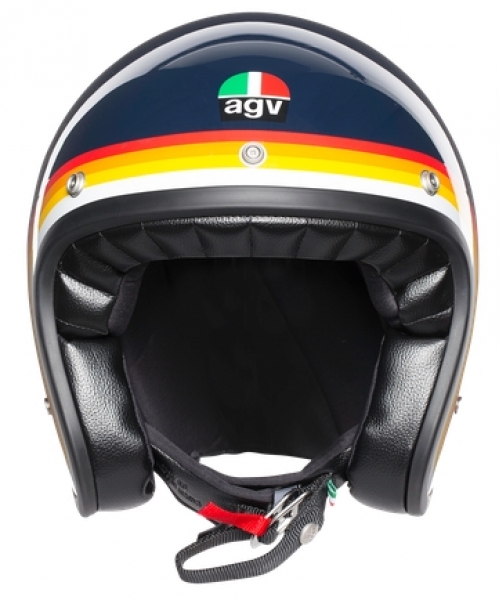 Мотошлемы AGV X70 Multi Riviera Blue/Rainbow - купить в Москве