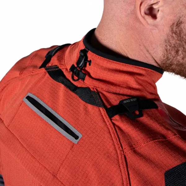 Текстильная мотокуртка Leatt ADV Rally 5.5 Jacket, Burn - купить в Москве