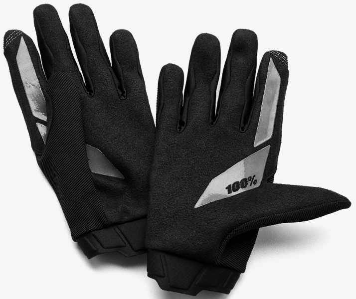 Мотоперчатки 100% Ridecamp Youth Glove, Black - купить в Москве