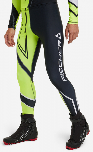 Горнолыжный комбинезон Fischer Nordic Black/Lime - купить в Москве