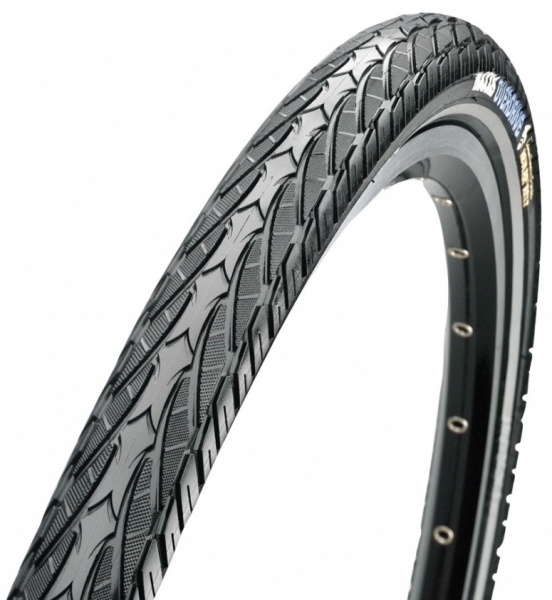 

Maxxis Overdrive 700x38C TPI 60 сталь 70a MaxxProtect Single (0), Black