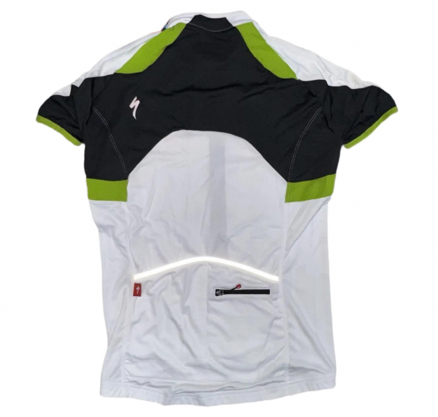 Велоджерси Specialized Perf Carbon SS Jersey White/Green - купить в Москве